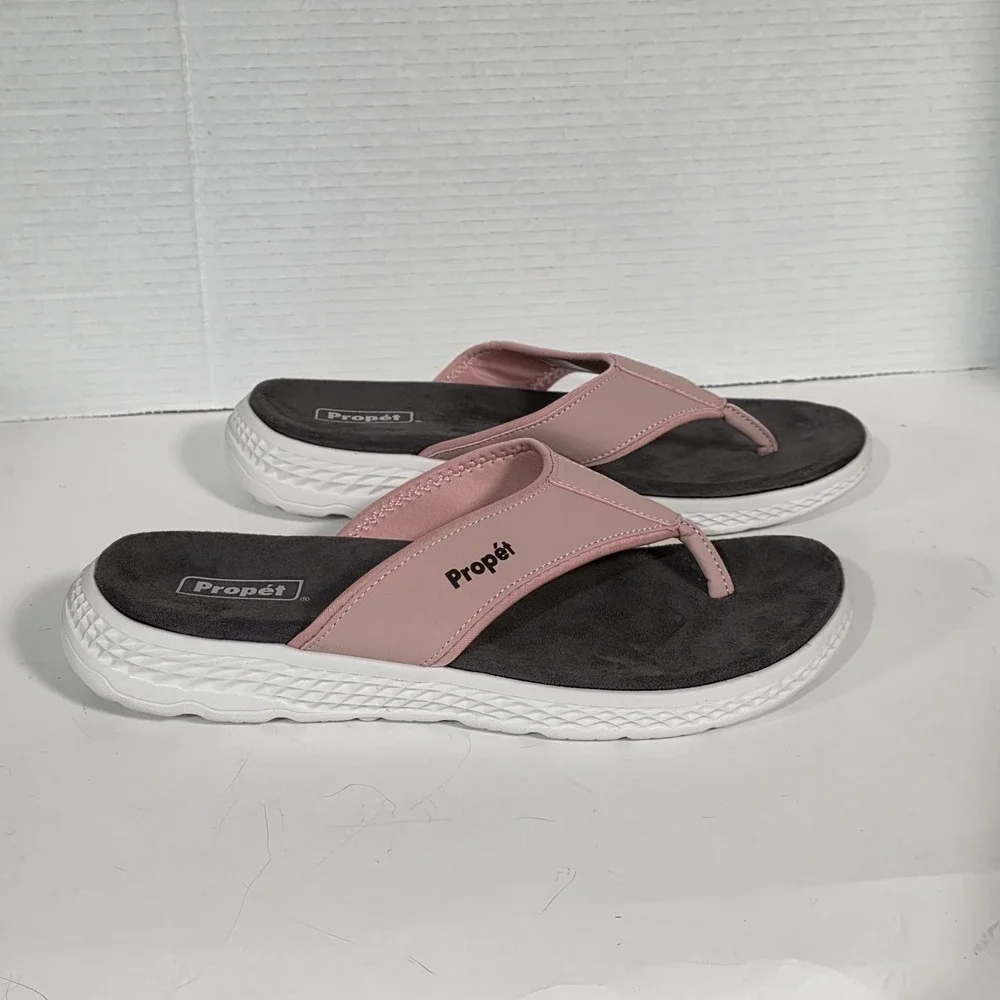Propet Travelactiv Ft Flip Flop Women's - 11 XX 4E WST001P EU 42.5 Thong Sandal